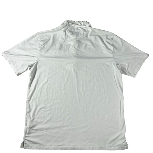 U Suck At Golf Polo Shirt Mens Large White Golf Performance Stretch USAG - Picture 3 of 11